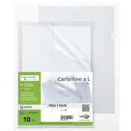 Cartellina a L Poli T Plus Sei Rota - A3 - PPL - 662320 (Trasparente Conf. 25)