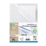 Cartellina a L Era 150 Sei Rota - A4 - PPL - 662401 (Trasparente Conf. 25)