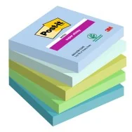 Post-it Notes Super Sticky 654-5SS-OAS 3M - 76x76 mm - 7100258898 (Assortiti Oasis Conf. 5)