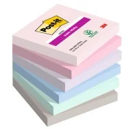 Post-it Notes Super Sticky 654-6SS-SOUL 3M - 76x76 mm - 7100259204 (Assortiti Soulful Conf. 6)