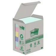 Post-it Notes Green 653-1GB 3M - 38x51 mm - 7100259445 (Assortiti Natural Conf. 6)