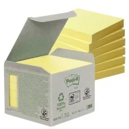 Post-it Notes Green 654-1B 3M - 76x76 mm - 7100172252 (Giallo Conf. 6)