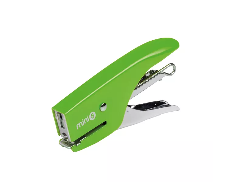 Mini Cucitrice a Pinza Fluo Mini 8 Iternet - 0177VE (Verde)