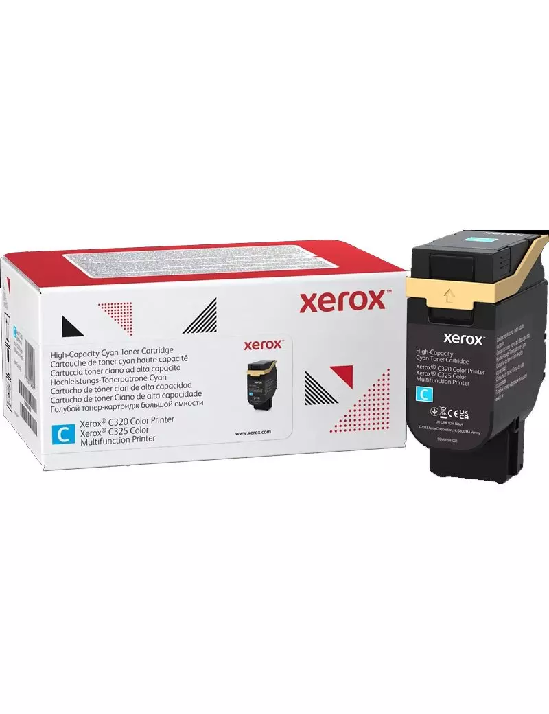 Toner Originale Xerox 006R04820 (Ciano 1800 pagine) Toner Originale Xerox 006R04820 (Ciano 1800 pagine)