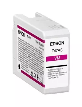Cartuccia Originale Epson T47A300 (Magenta 50 ml)
