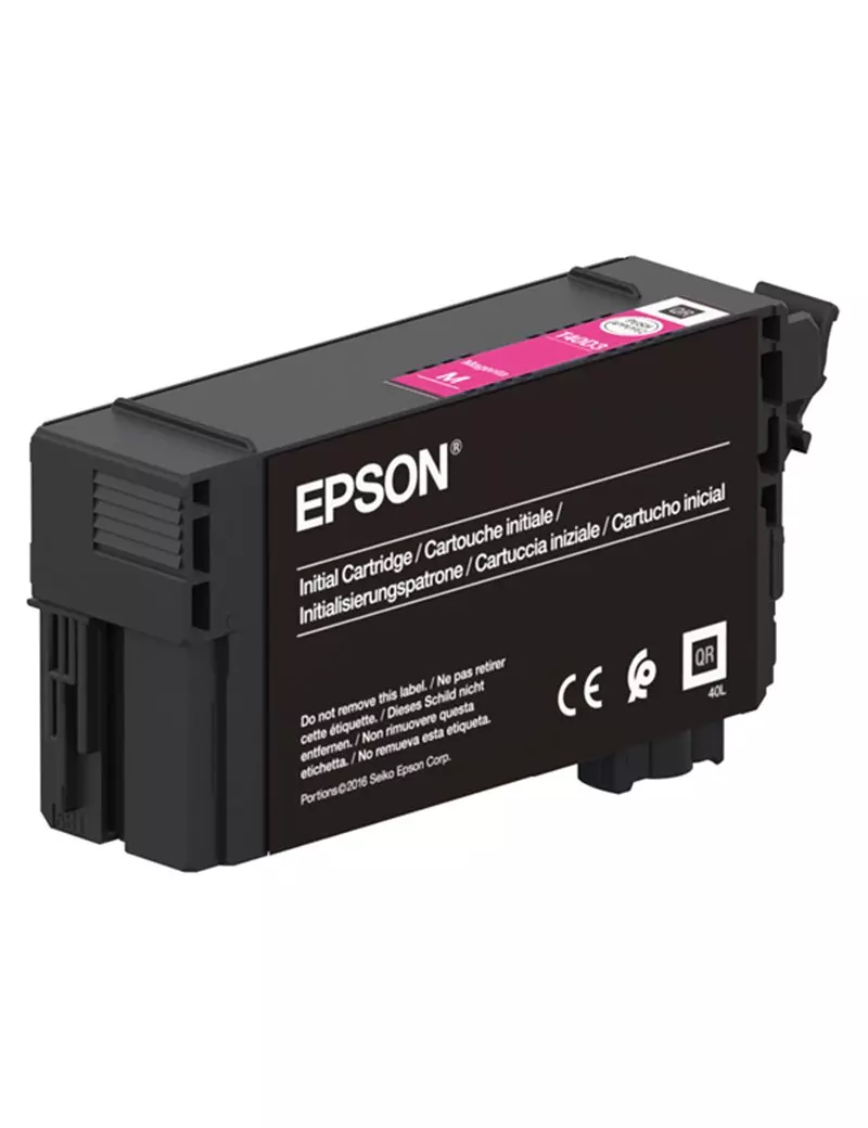 Cartuccia Originale Epson T40C340 (Magenta 26 ml) Cartuccia Originale Epson T40C340 (Magenta 26 ml)