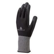 Guanti in Poliestere Spandex Spalmato in Nitrile VE724NO Delta Plus - Taglia 10 - VE724NO10 (Grigio e Nero)