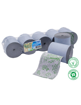 Rotolo Termico per Registratore di Cassa Rotolificio Pugliese - 80 mm x 80 m - Green Roll - NRC7980 (Conf. 25)