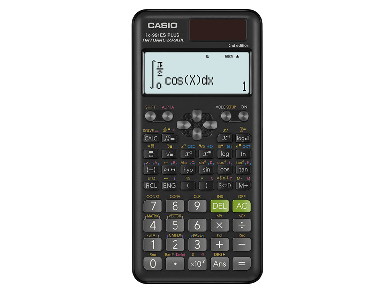 Calcolatrice Scientifica FX-991ES Plus Casio - FX-991ESPLUS-2WETV (Nero) Calcolatrice Scientifica FX-991ES Plus Casio - FX-991ESPLUS-2WETV (Nero)