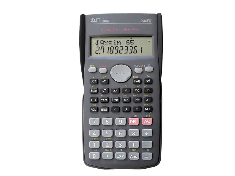 Calcolatrice Scientifica 240FX Titanium - 240FX (Grigio)