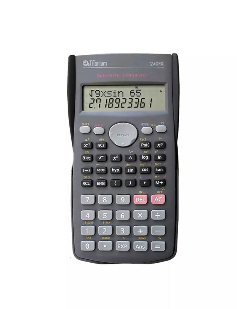 Calcolatrice Scientifica 240FX Titanium - 240FX (Grigio) Calcolatrice Scientifica 240FX Titanium - 240FX (Grigio)