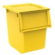 Contenitore Ecobin 25 Terry Store Age - 32,5x29x37 cm - 25 Litri - 1003027 (Giallo)