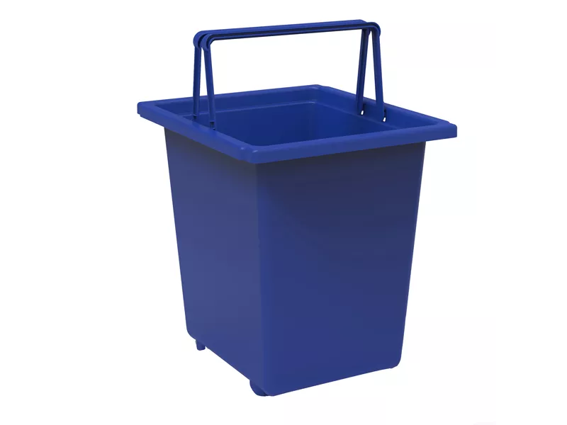 Contenitore Ecobin 30 Terry Store Age - 38x33x38 cm - 30 Litri - 1003028 (Blu)