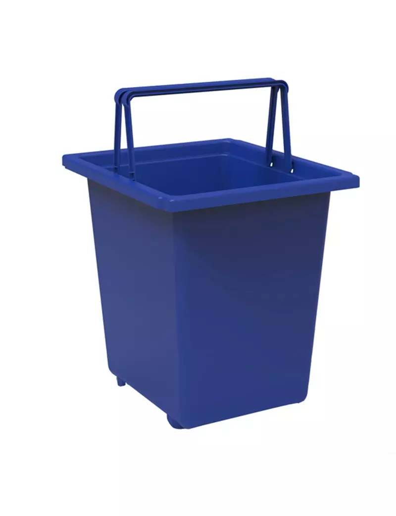 Contenitore Ecobin 30 Terry Store Age - 38x33x38 cm - 30 Litri - 1003028 (Blu) Contenitore Ecobin 30 Terry Store Age - 38x33x38 cm - 30 Litri - 1003028 (Blu)