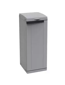 Armadio Portarifiuti Ecoline 1 Terry Store Age - 44x39x89 cm - 1003058 (Grigio)