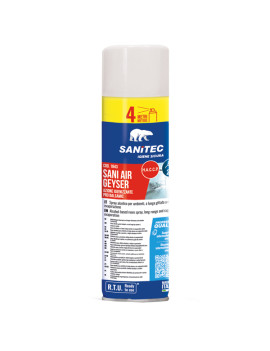 Spray Alcolico Igienizzante per Ambienti Sani Air Geyser Sanitec - 1843 - 500 ml