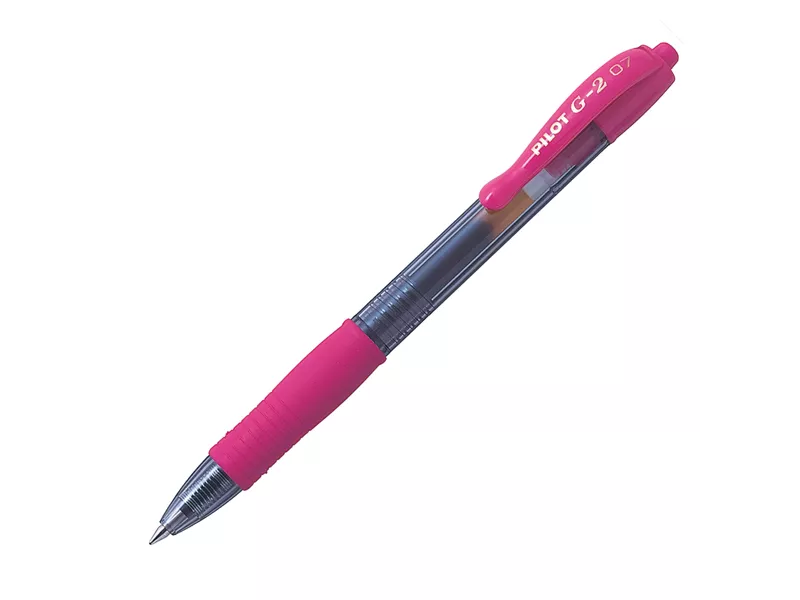 Penna Gel a Scatto G-2 Pilot - 0,7 mm - 001486 (Rosa)
