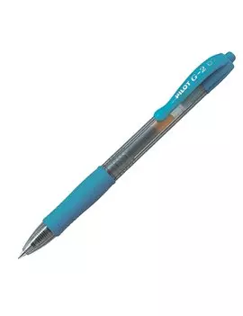 Penna Gel a Scatto G-2 Pilot - 0,7 mm - 001487 (Azzurro)
