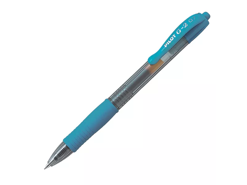 Penna Gel a Scatto G-2 Pilot - 0,7 mm - 001487 (Azzurro)