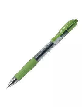 Penna Gel a Scatto G-2 Pilot - 0,7 mm - 001394 (Verde Chiaro)