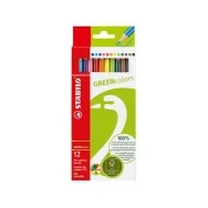 Matite Colorate GREENcolors Stabilo - 2,8 mm (Assortiti Conf. 12)