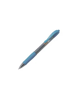 Penna Gel a Scatto G-2 Pilot - 0,7 mm - 001396 (Celeste)