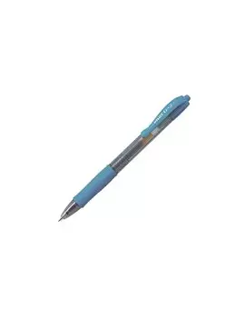 Penna Gel a Scatto G-2 Pilot - 0,7 mm - 001396 (Celeste)
