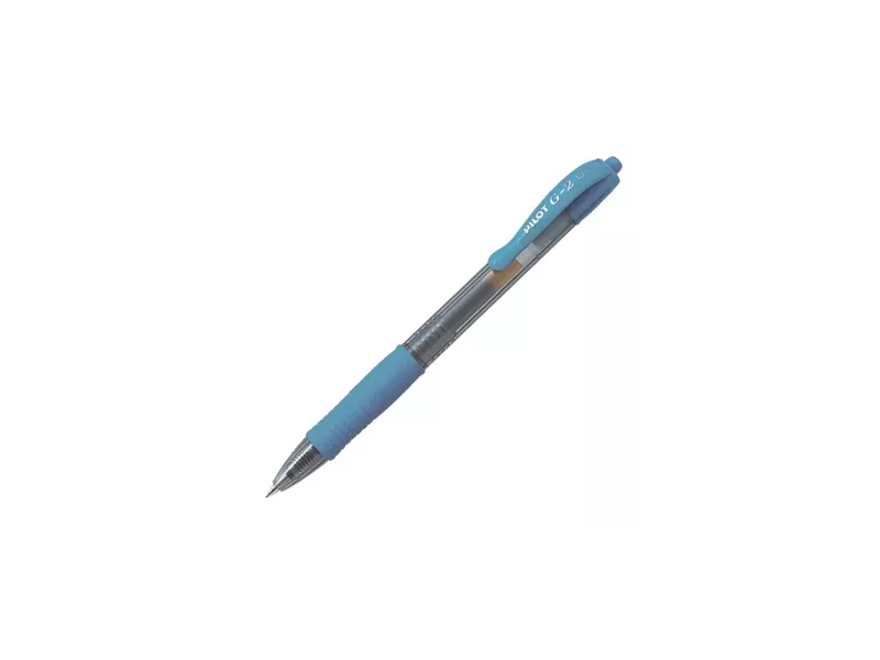 Penna Gel a Scatto G-2 Pilot - 0,7 mm - 001396 (Celeste)