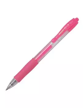 Penna Gel a Scatto G-2 Pilot - 0,7 mm - 001379 (Rosa Neon)