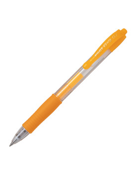 Penna Gel a Scatto G-2 Pilot - 0,7 mm - 001382 (Albicocca Neon)