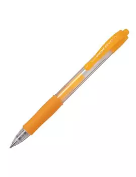 Penna Gel a Scatto G-2 Pilot - 0,7 mm - 001382 (Albicocca Neon)
