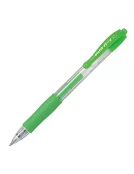 Penna Gel a Scatto G-2 Pilot - 0,7 mm - 001384 (Verde Neon)
