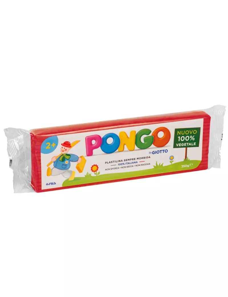 Pongo Giotto Fila - 350 g - F603502 (Rosso) Pongo Giotto Fila - 350 g - F603502 (Rosso)