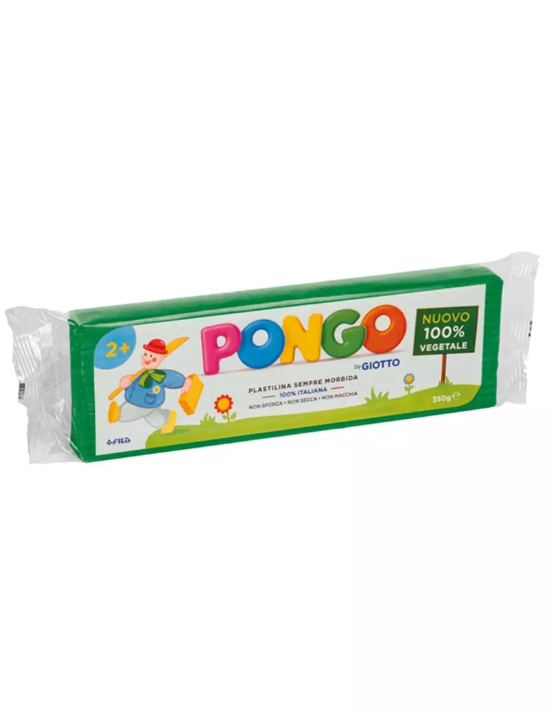 Pongo Giotto Fila - 350 g - F603504 (Verde) Pongo Giotto Fila - 350 g - F603504 (Verde)