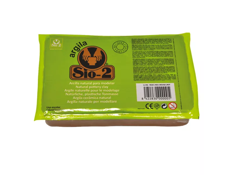Argilla Naturale SIO-2 CWR - 1,5 kg - 10381 (Rosso)
