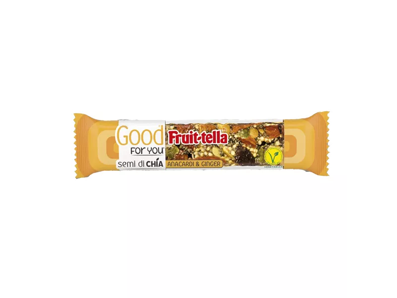 Barretta Good For You Fruit-Tella - 09397200 - 36 g (Anacardi e Ginger Conf. 16)