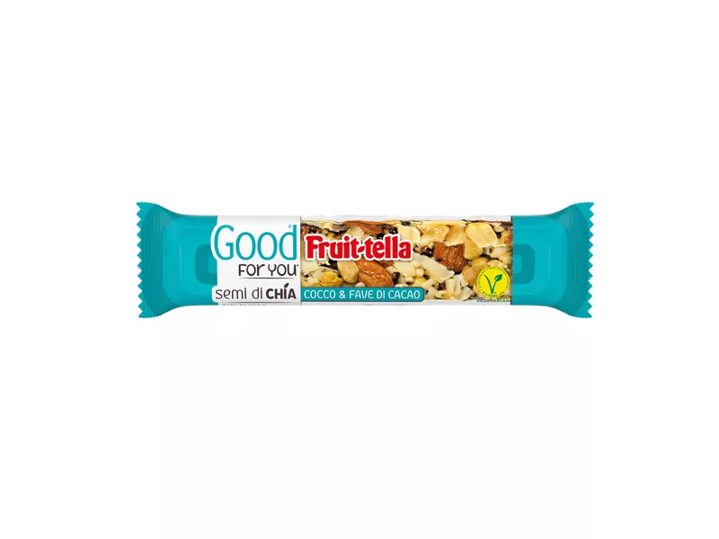Barretta Good For You Fruit-Tella - 36 g - 09397100 (Cocco e Fave di Cacao Conf. 16)