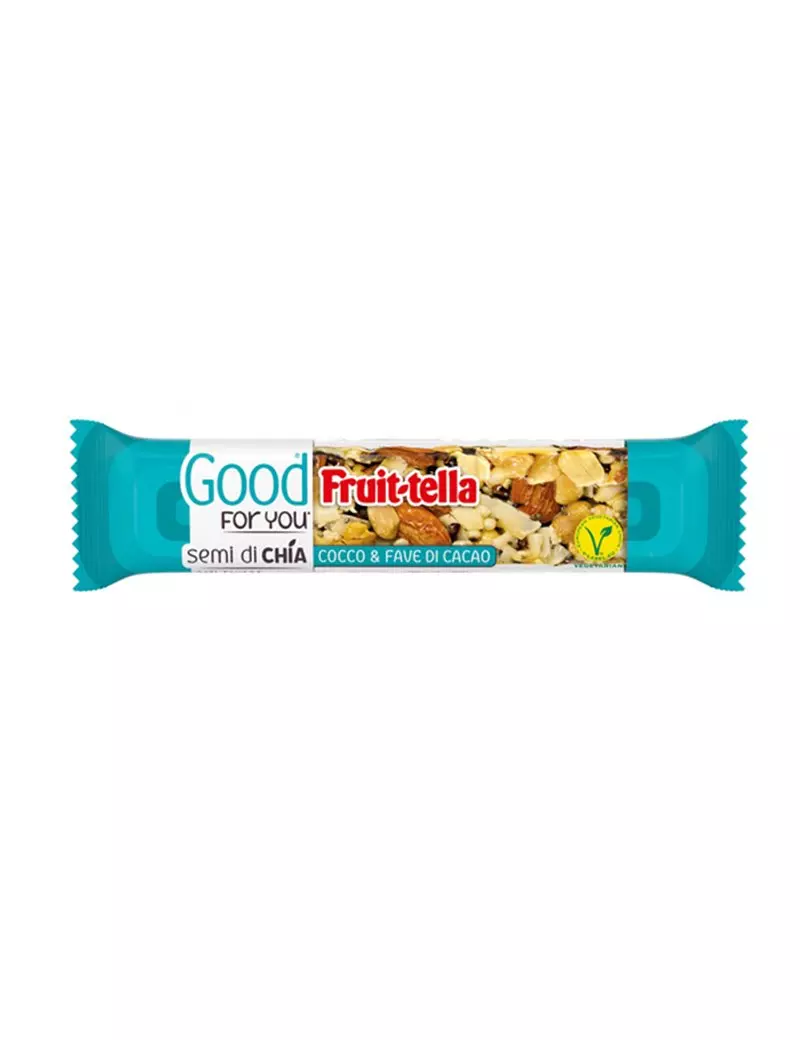 Barretta Good For You Fruit-Tella - 36 g - 09397100 (Cocco e Fave di Cacao Conf. 16) Barretta Good For You Fruit-Tella - 36 g - 09397100 (Cocco e Fave di Cacao Conf. 16)
