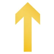 Segnaletica da Terra Durable - Freccia - 1048-03 (Giallo Conf. 10)