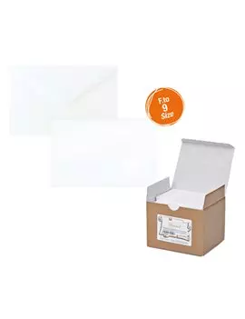 Biglietti e Buste Bristol Rex Sadoch - 9x14 cm - 240 g - 8109 (Bianco Conf. 100)