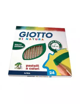 Pastelli Di Natura Giotto Fila - 3,8 mm (Assortiti Conf. 24)