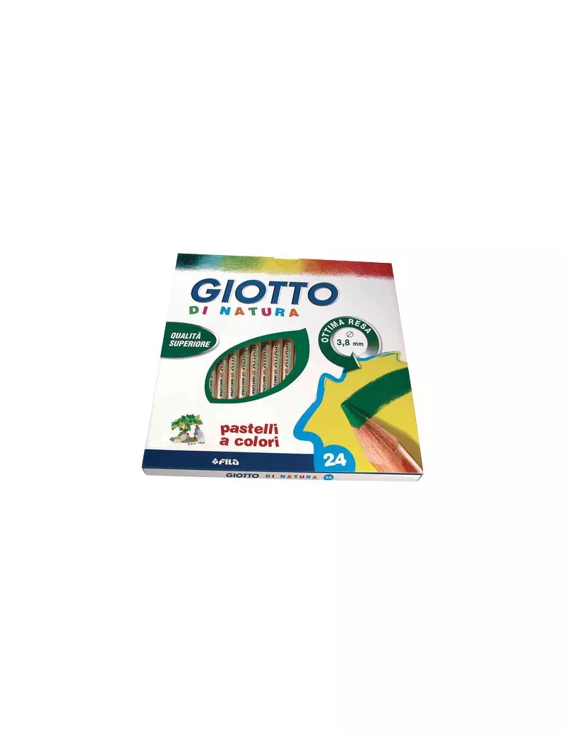 Pastelli Di Natura Giotto Fila - 3,8 mm (Assortiti Conf. 24) Pastelli Di Natura Giotto Fila - 3,8 mm (Assortiti Conf. 24)