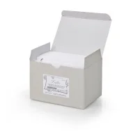 Biglietti e Buste Rex Sadoch - Lutto - 9x14 cm - 8117 (Bianco Conf. 100)