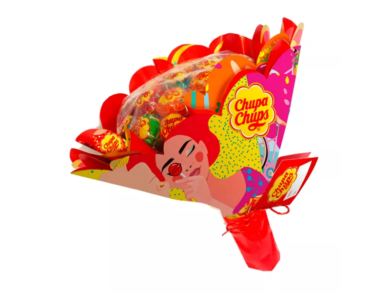 Chupa Chups Flower Bouquet - 9302100 (Assortiti Conf. 19)