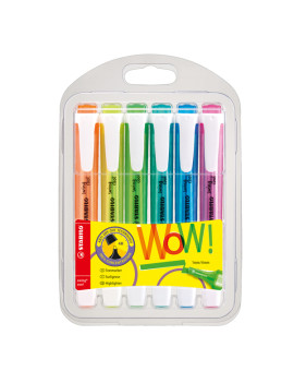 Evidenziatore Swing Cool Stabilo - 1-4 mm - 275/6-3 (Assortiti Fluo Conf. 6)