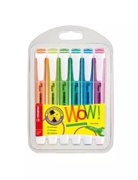 Evidenziatore Swing Cool Stabilo - 1-4 mm - 275/6-3 (Assortiti Fluo Conf. 6)