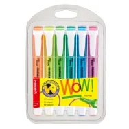 Evidenziatore Swing Cool Stabilo - 1-4 mm - 275/6-3 (Assortiti Fluo Conf. 6)