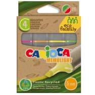 Evidenziatore Memolight Eco Family Carioca - 5 mm - 43098 (Assortiti Conf. 4)