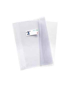 Copriquaderno Maxi Supercristallo Riplast - A4 - 36714121.30 (Neutro Trasparente Conf. 30)