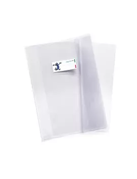 Copriquaderno Maxi Supercristallo Riplast - A4 - 36714121.30 (Neutro Trasparente Conf. 30)